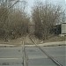 Неиспользуемый железнодорожный переезд в городе Москва