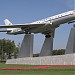 Самолёт-памятник Ту-104Б — экспонат в городе Москва