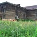 Развалины деревянного амбара в городе Старожилово