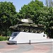 Танк Т-34-85 на постаменте в городе Химки