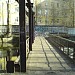 Плотина на реке Сходне в городе Москва