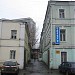 Три сохранившихся дома из старой застройки Напрудного переулка в городе Москва