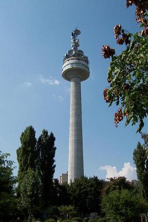 Turnul De Televiziune Galaţi Galaţi Restaurant Bar Clădire Inaltă Turn De Televiziune Loc Interesant Staţie Meteorologică