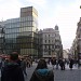 Golden cross in Prague city