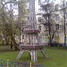 Уменьшенная копия Эйфелевой башни в городе Москва