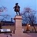 Gustav II Adolfi monument in Tartu city