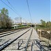 Железнодорожный мост через реку Чертановку в городе Москва