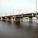 Железнодорожный и автомобильный мосты через Милгравис в городе Рига