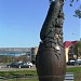 Памятник огурцу в городе Луховицы