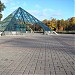 Glass Pyramid in Riga city