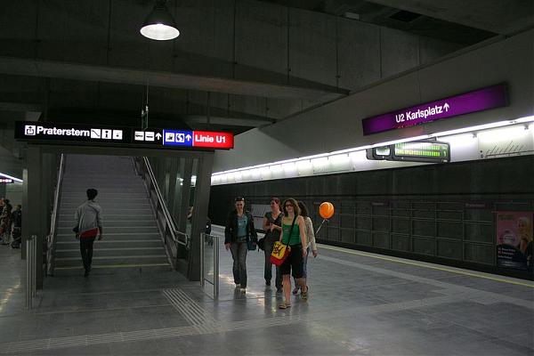 U1/U2Wien NordPraterstern Wien