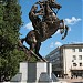 Monument to Ivan Asen I in Lovech city