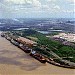 Muelle SIDOR en la ciudad de Ciudad Guayana