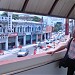 Stretch of old row of building looking from the pedestrian bridge. in George Town city
