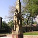 Памятник герою-спасателю в городе Донецк