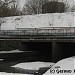 Переход труб теплотрассы через реку Яузу в городе Москва
