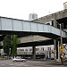 Ferry Terminal pedestrian overpass in Seattle, Washington city