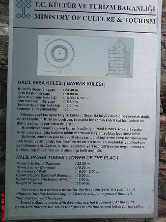 halil pasa kulesi istanbul ili