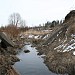 Разрушенная плотина в городе Москва