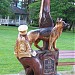 some chain-saw carvings