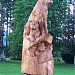 some chain-saw carvings