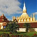 Pha That Luang (Great Sacred Stupa) in Vientiane city