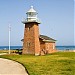 Mark Abbott Memorial Lighthouse (Surfing Museum) in Santa Cruz, California city