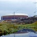 Руины купола Высоковольтного испытательного стенда в городе Истра