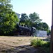 Паровоз Су215-80 на постаменте в городе Москва