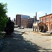 Паровоз Су215-80 на постаменте в городе Москва