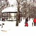 Пушкинская аллея с ротондой в городе Москва