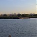 Бывшая заброшенная баржа в городе Москва