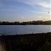 Затопленный причал в городе Москва