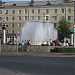 Цветомузыкальный фонтан в городе Омск