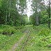 Бывший железнодорожный переезд через пешеходную Абрамцевскую просеку в городе Москва