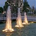Plaza Sarmiento en la ciudad de Santiago del Estero