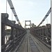 Ponte Pênsil Alves de Lima na Chavantes city