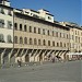 Santa Croce Square in Florence city