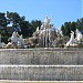 Neptune fountain in Vienna city