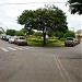 Praça Tiradentes na Unaí city