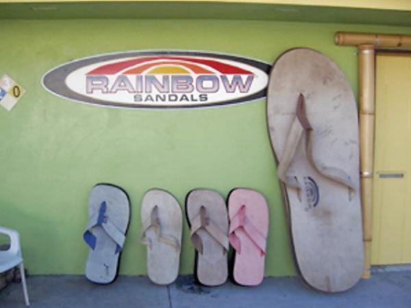 rainbow sandals factory outlet