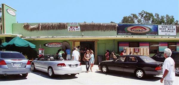 rainbow sandals outlet near me