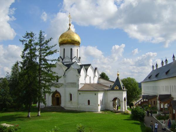 Звенигород монастырь осень