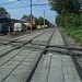 Остатки Угрешского железнодорожного переезда в городе Москва