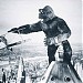 King Kong set-Historical back lot location in Los Angeles, California city