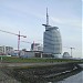 Atlantic Hotel Sail City (de) in Bremerhaven city