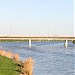 Karl-Carstens-Brücke („Erdbeerbrücke“ / „Werderbrücke“) in Stadt Bremen