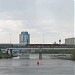 Дорогомиловский железнодорожный мост в городе Москва