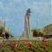 Памятник Нуркену Абдирову в городе Караганда