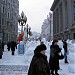 Пешеходная зона улицы Арбат в городе Москва